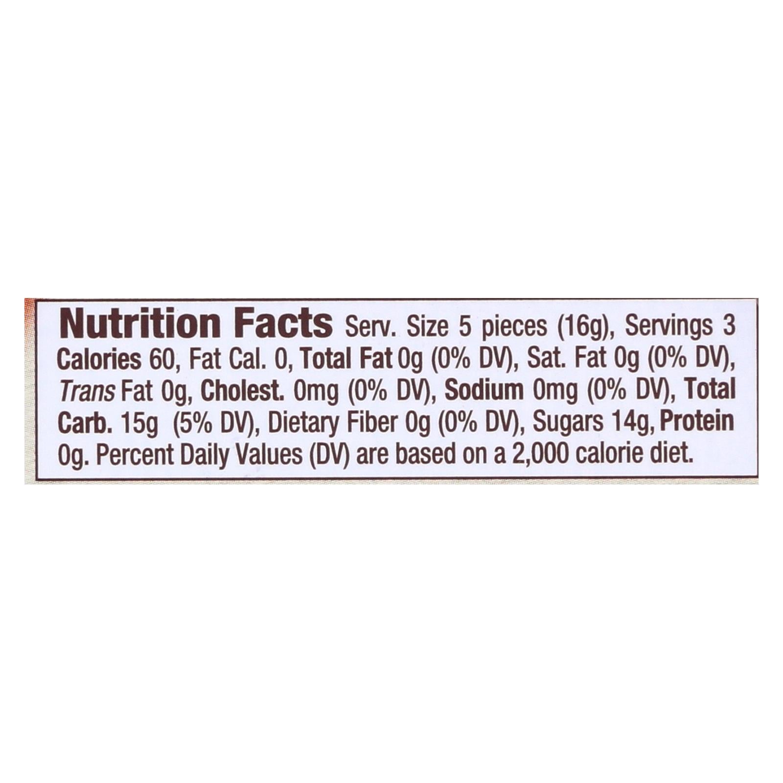 Torie And Howard Organic Hard Candy - Blood Orange And Honey - 2 Oz - Case Of 8 - Maras Green