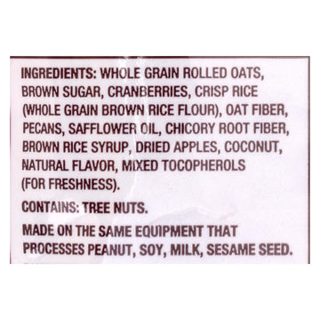Back To Nature Cranberry Pecan Granola - Whole Grain Rolled Oats With Tart Cranberries And Crunchy Pecans - Case Of 6 - 11 Oz. - Maras Green