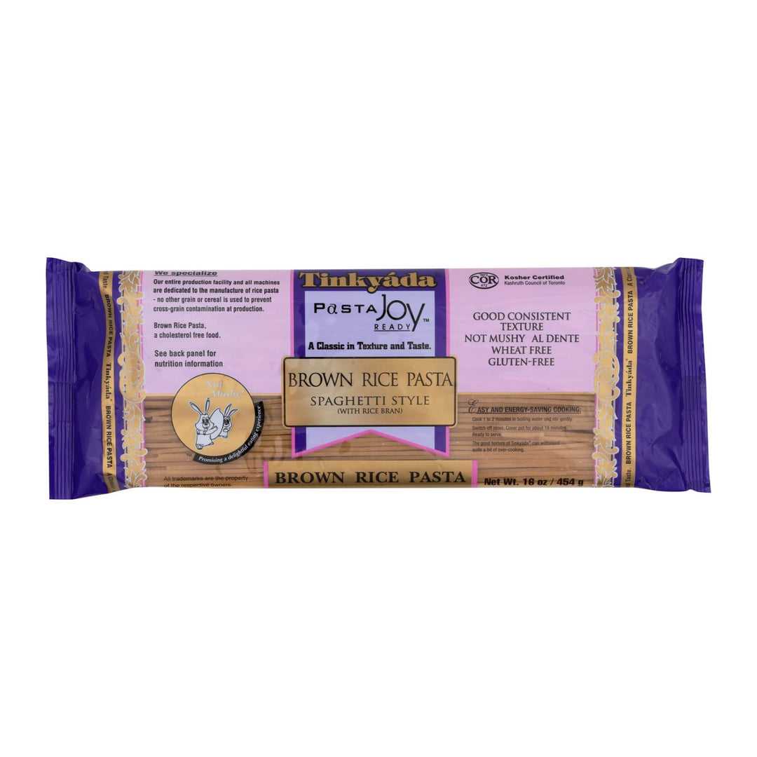 Tinkyada Brown Rice Spaghetti - Case Of 12 - 16 Oz - Maras Green