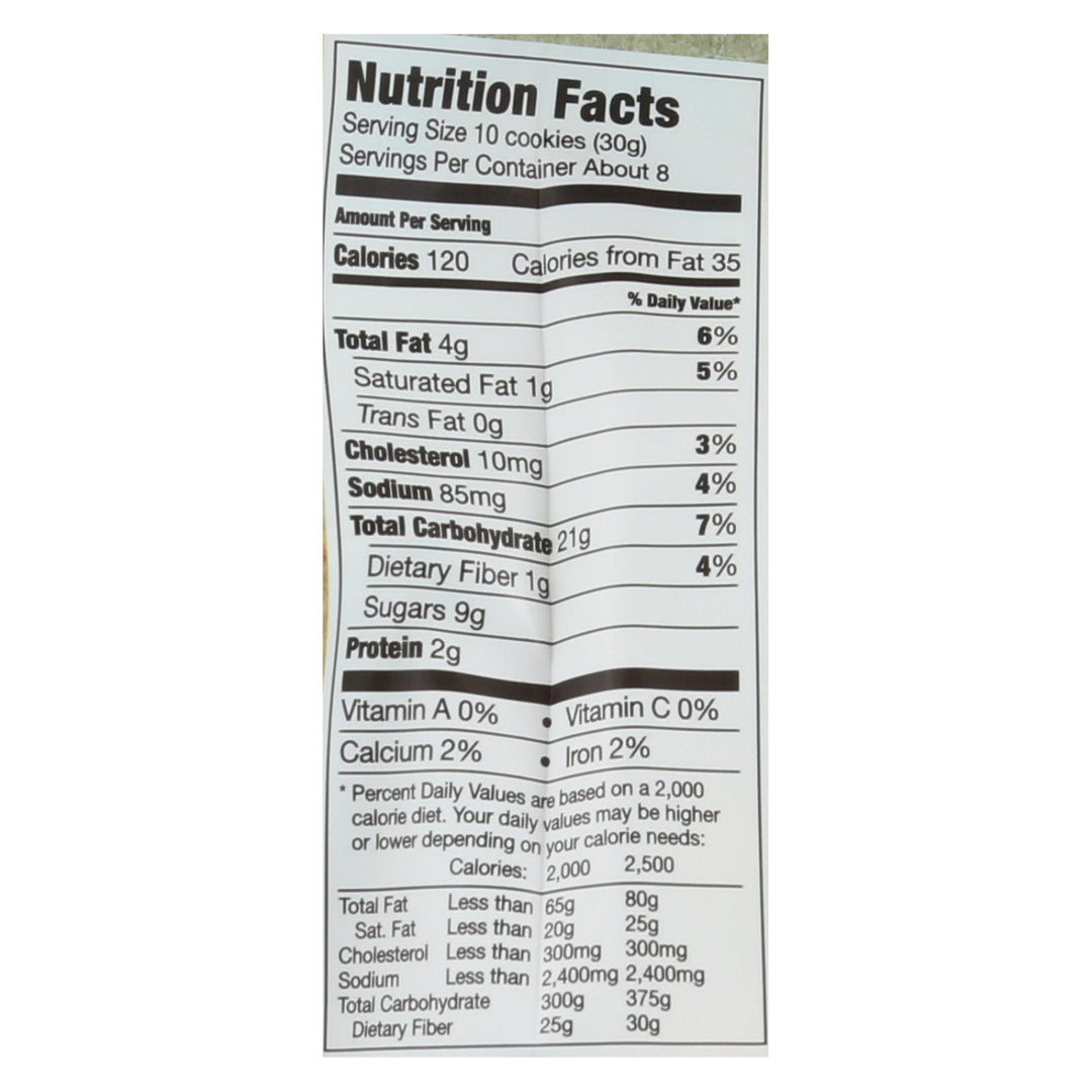 Midel Cookies - Arrowroot Animal - Case Of 8 - 8 Oz - Maras Green