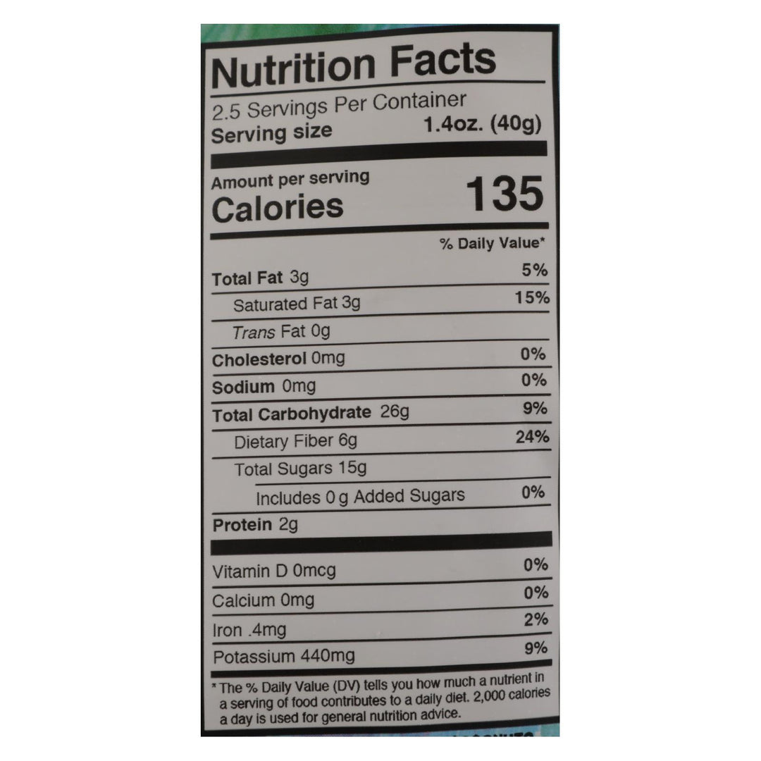 Barnana Chewy Banana Bites - Organic Coconut - Case Of 12 - 3.5 Oz. - Maras Green