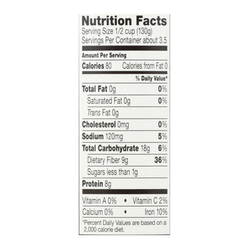 Westbrae Foods Organic Black Lentils Beans - Case Of 12 - 15 Oz. - Maras Green