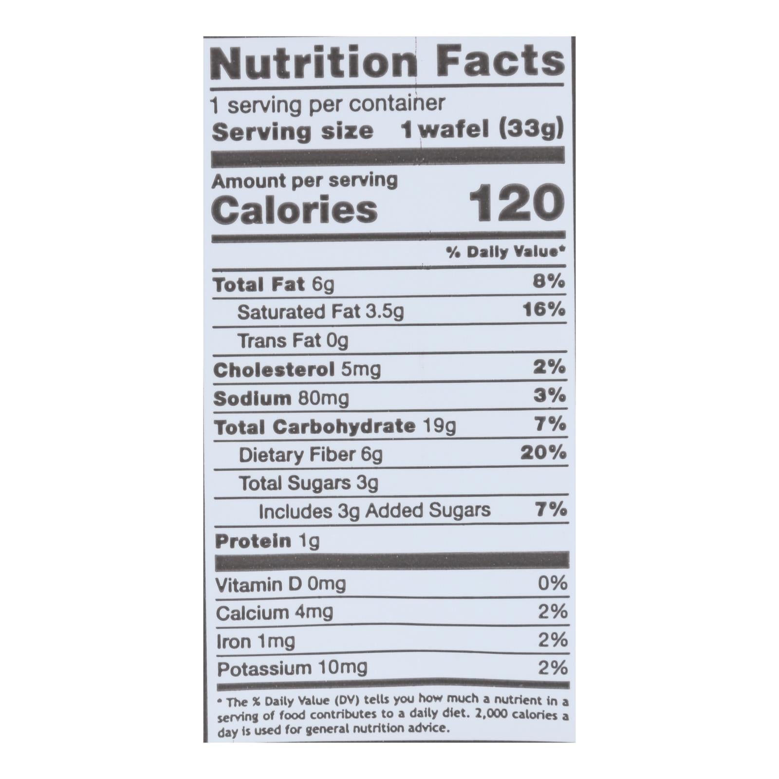 Rip Van Wafels - Wafel Honey Oats - Cs Of 12 - 1.16 Oz - Maras Green