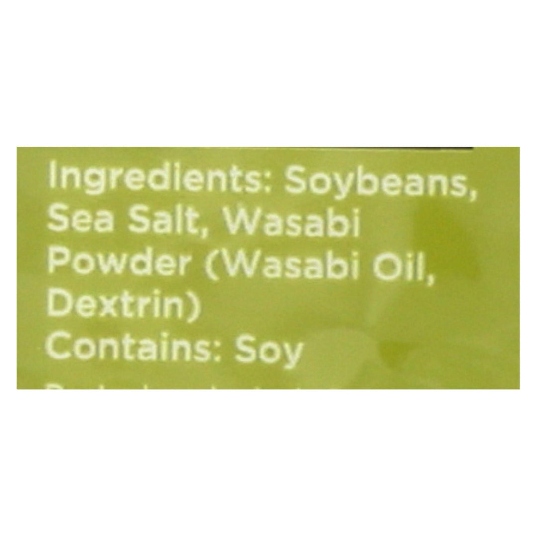 Seapoint Farms Edamame - Dry Roasted - Spicy Wasabi - 1.58 Oz - Case Of 12 - Maras Green