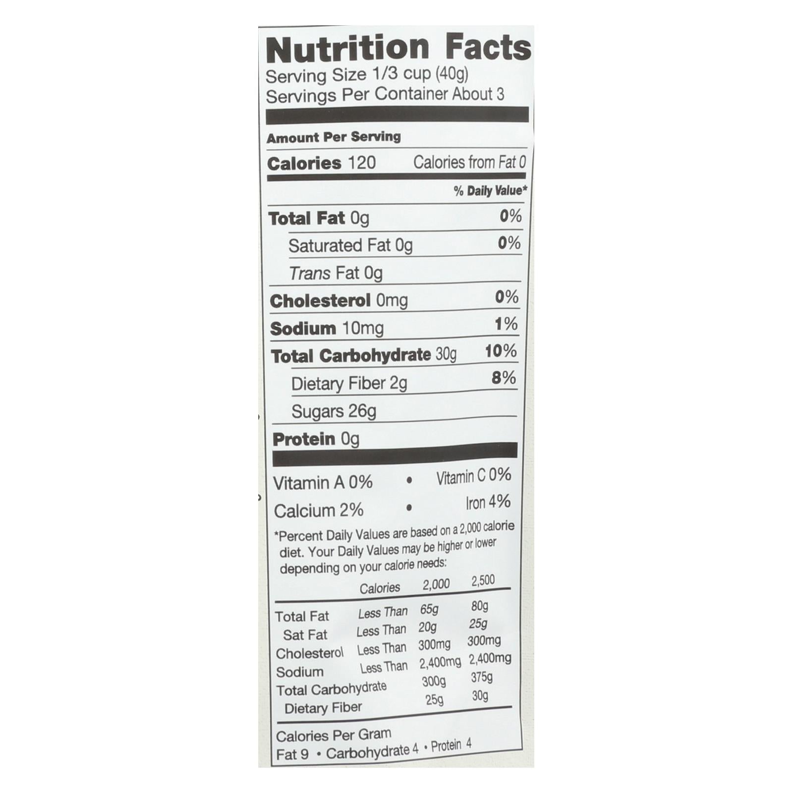 Patience Fruit And Co Whole Cranberries - Dried - Case Of 8 - 4 Oz - Maras Green