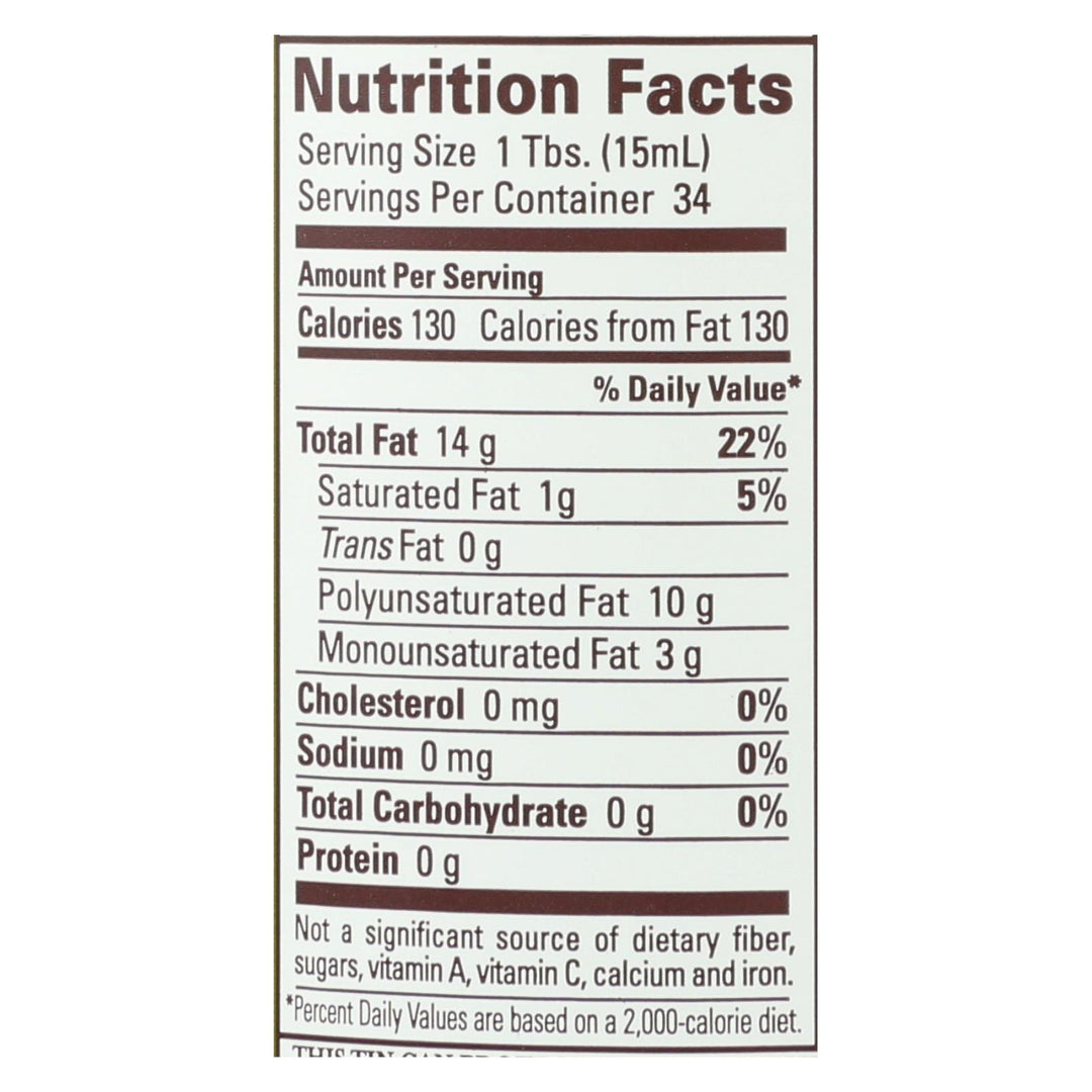 La Tourangelle Grapeseed Oil - Case Of 6 - 16.9 Fl Oz. - Maras Green