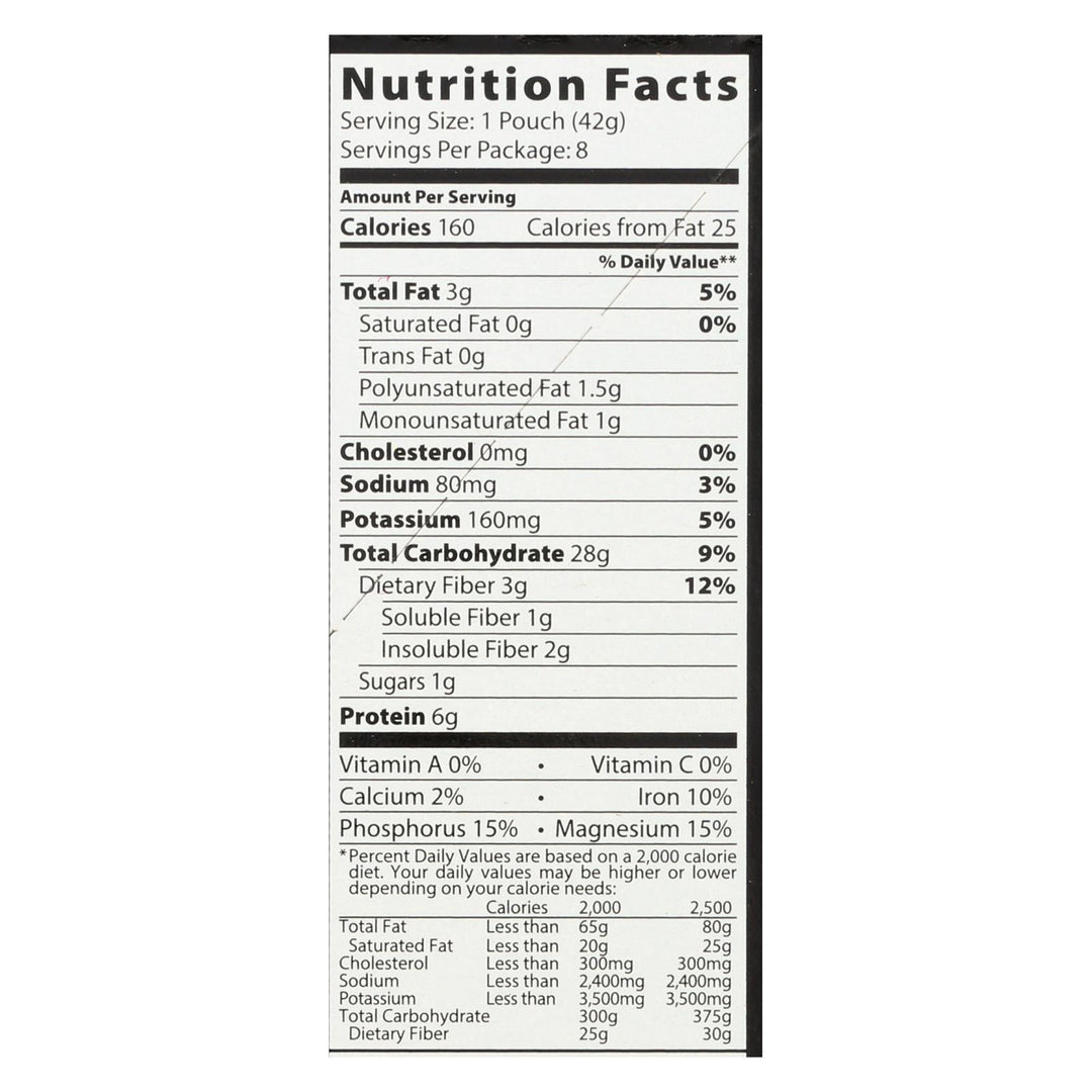 Better Oats Organic Instant Multigrain Hot Cereal - Bare - Case Of 6 - 11.8 Oz. - Maras Green