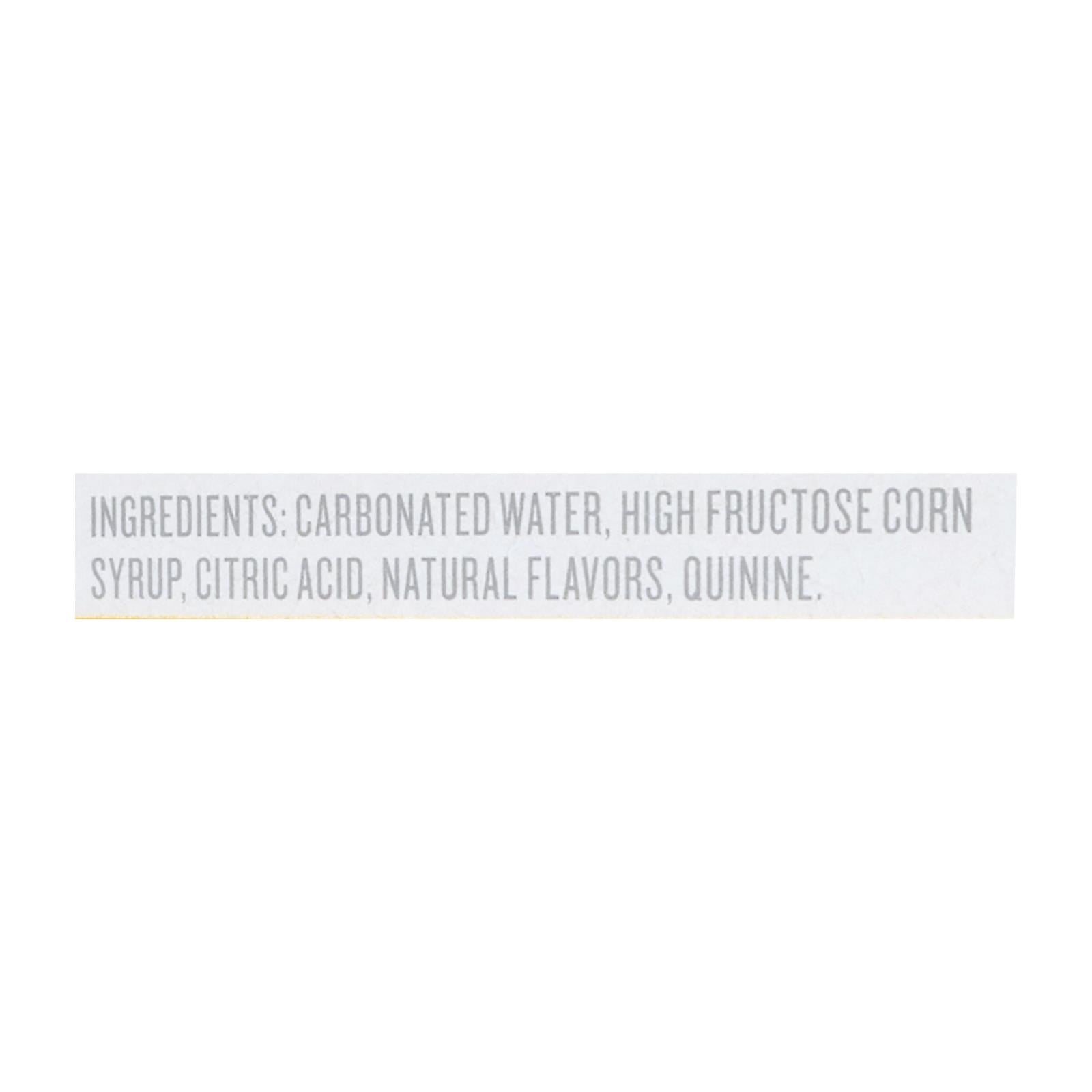 Polar Beverages - Tonic Water 6pk - Case Of 4-6/7.5 Fz - Maras Green