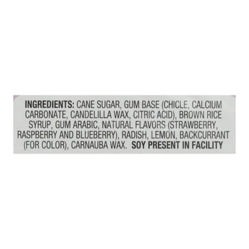 Glee Gum Chewing Gum - Triple Berry - Case Of 12 - 16 Pieces - Maras Green