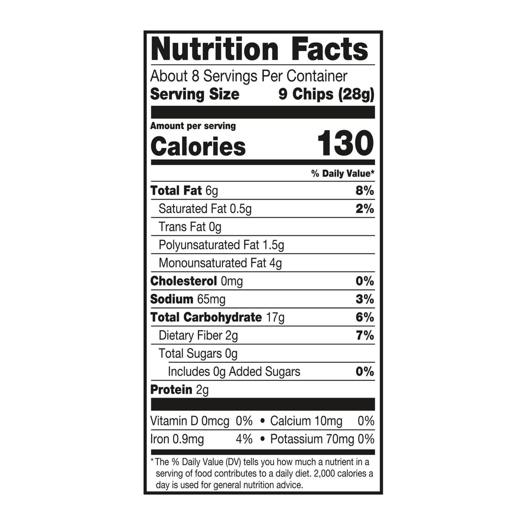 Late July Snacks - Tort Chips Multigrn Sea Salt Gluten Free - Case Of 12 - 7.5 Oz - Maras Green