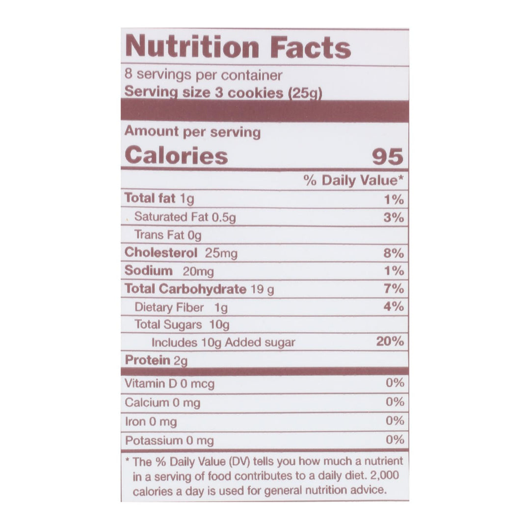 Vicenzi - Cookie Vicenzovo Ldyfngr - Case Of 12 - 7.05 Oz - Maras Green