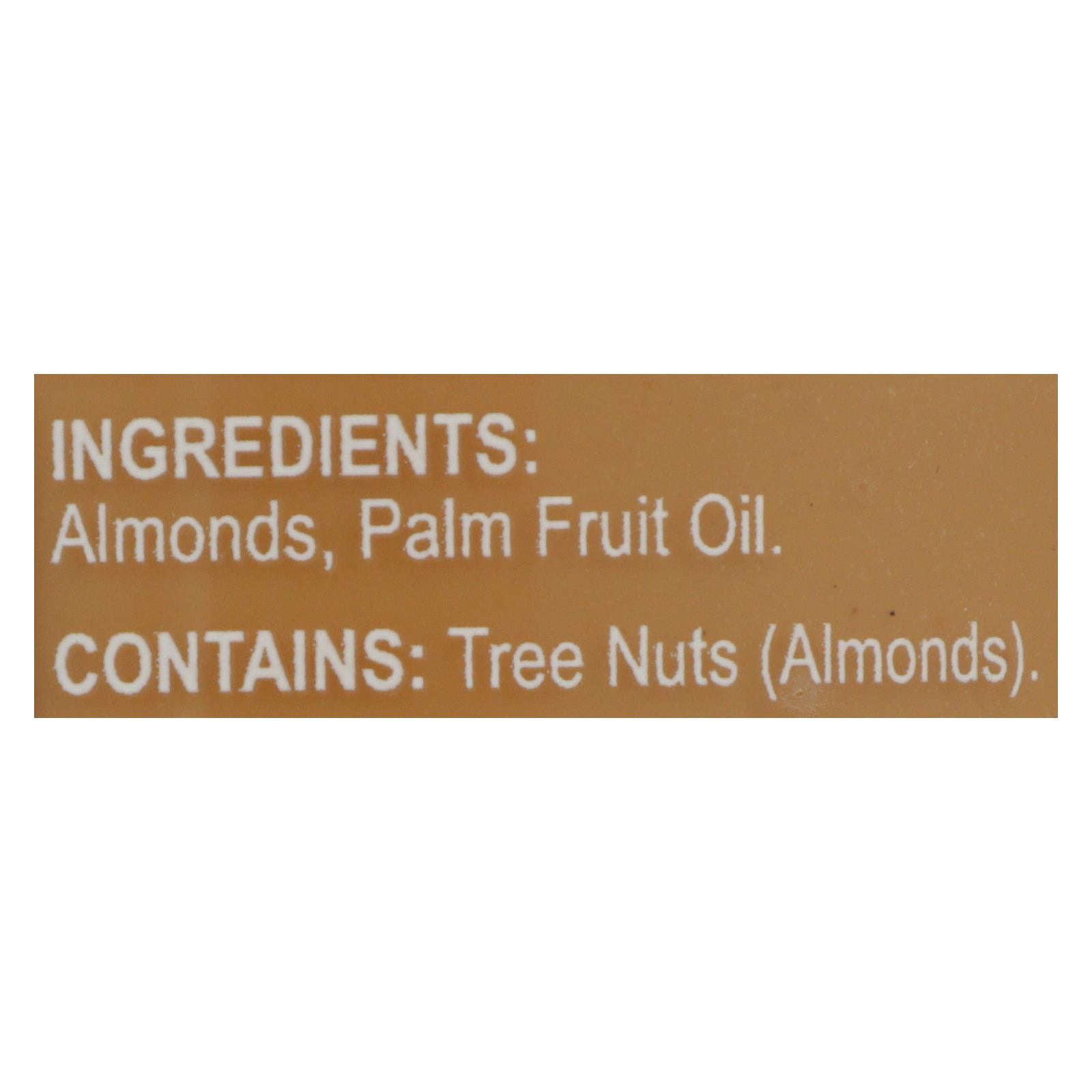 Barney Butter Almond Butter - Bare Crunchy - Case Of 6 - 10 Oz. - Maras Green