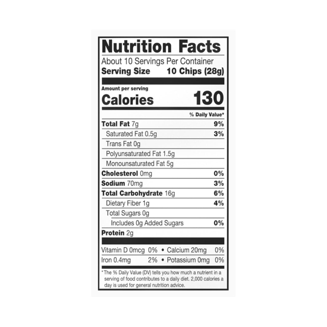 Late July Snacks - Tort Chip Blue Sea Salt - Case Of 9 - 10.1 Oz - Maras Green