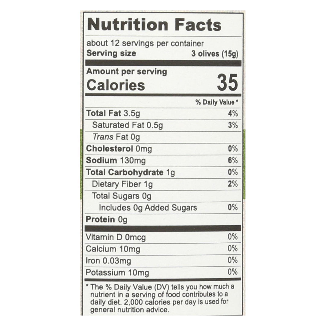 Divina - Castelvetrano Olives - Case Of 6 - 10.2 Oz. - Maras Green