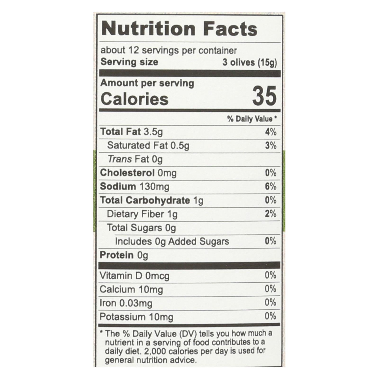 Divina - Castelvetrano Olives - Case Of 6 - 10.2 Oz. - Maras Green