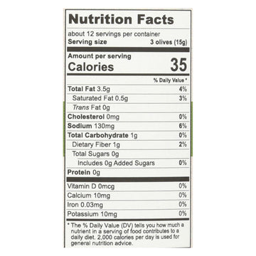 Divina - Castelvetrano Olives - Case Of 6 - 10.2 Oz. - Maras Green