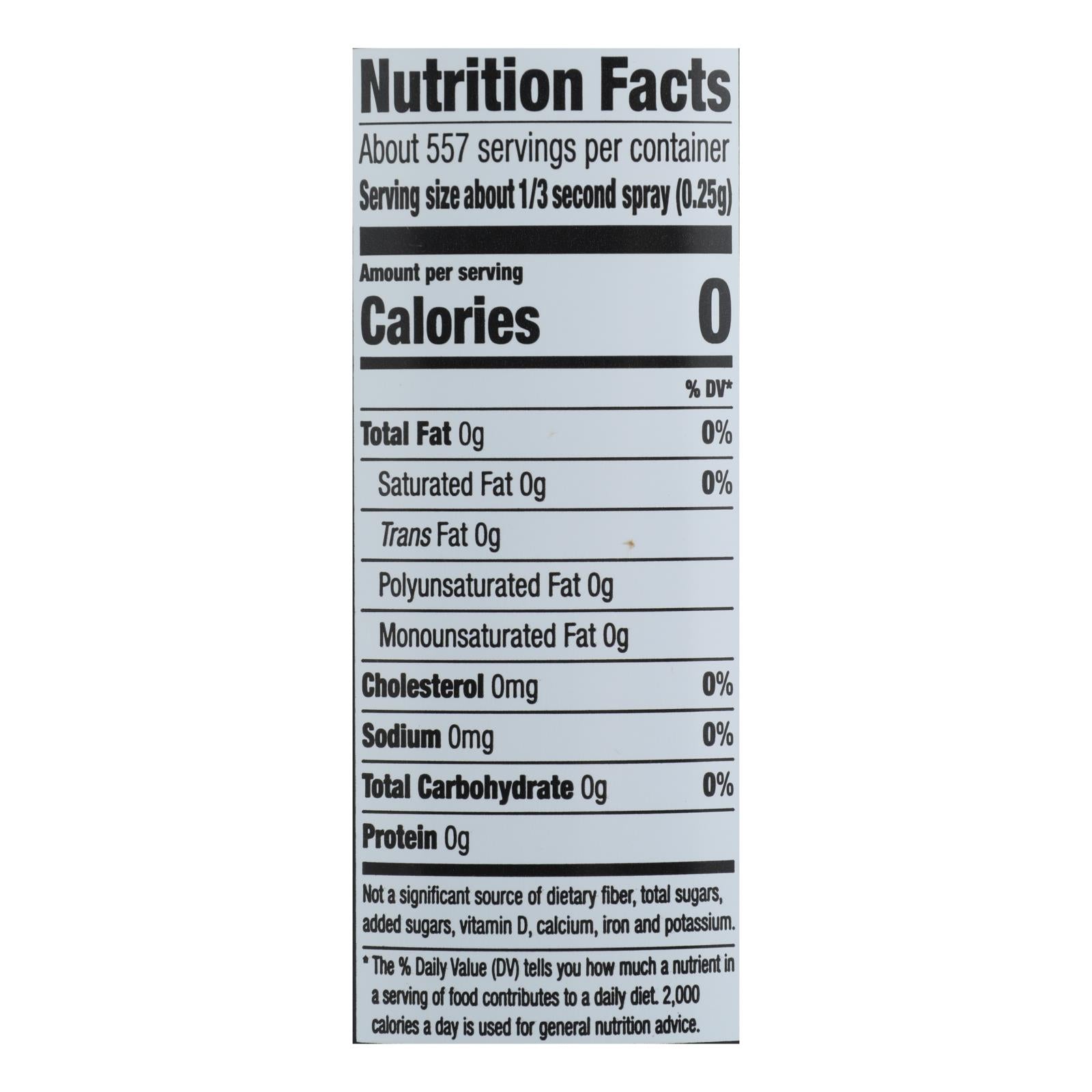 Spectrum Naturals Coconut Spray Oil - Case Of 6 - 6 Oz. - Maras Green