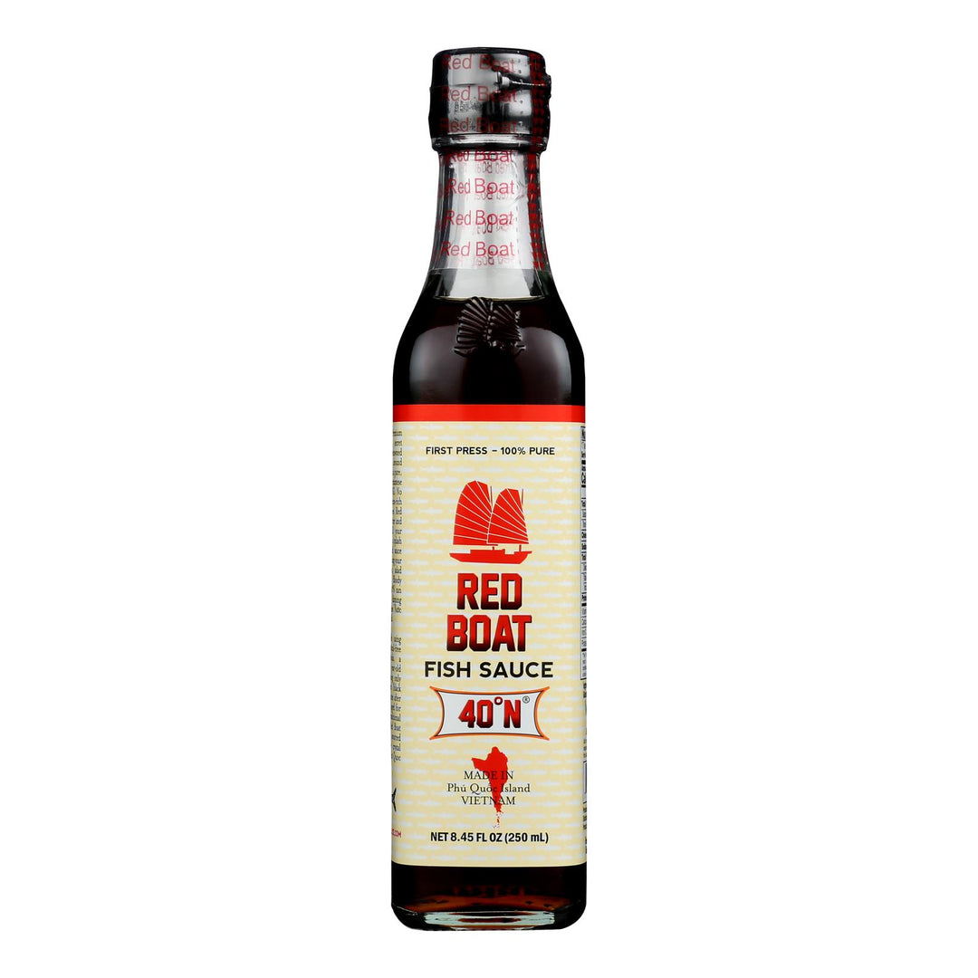 Red Boat Fish Sauce Premium Fish Sauce - Case Of 6 - 250 Ml - Maras Green