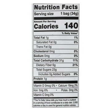 Natierra Fruit - Organic - Freeze Dried - Blueberries - 1.2 Oz - Case Of 12 - Maras Green