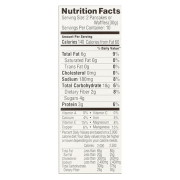 Simple Mills Almond Flour Pancake And Waffle Mix - Case Of 6 - 10.7 Oz. - Maras Green