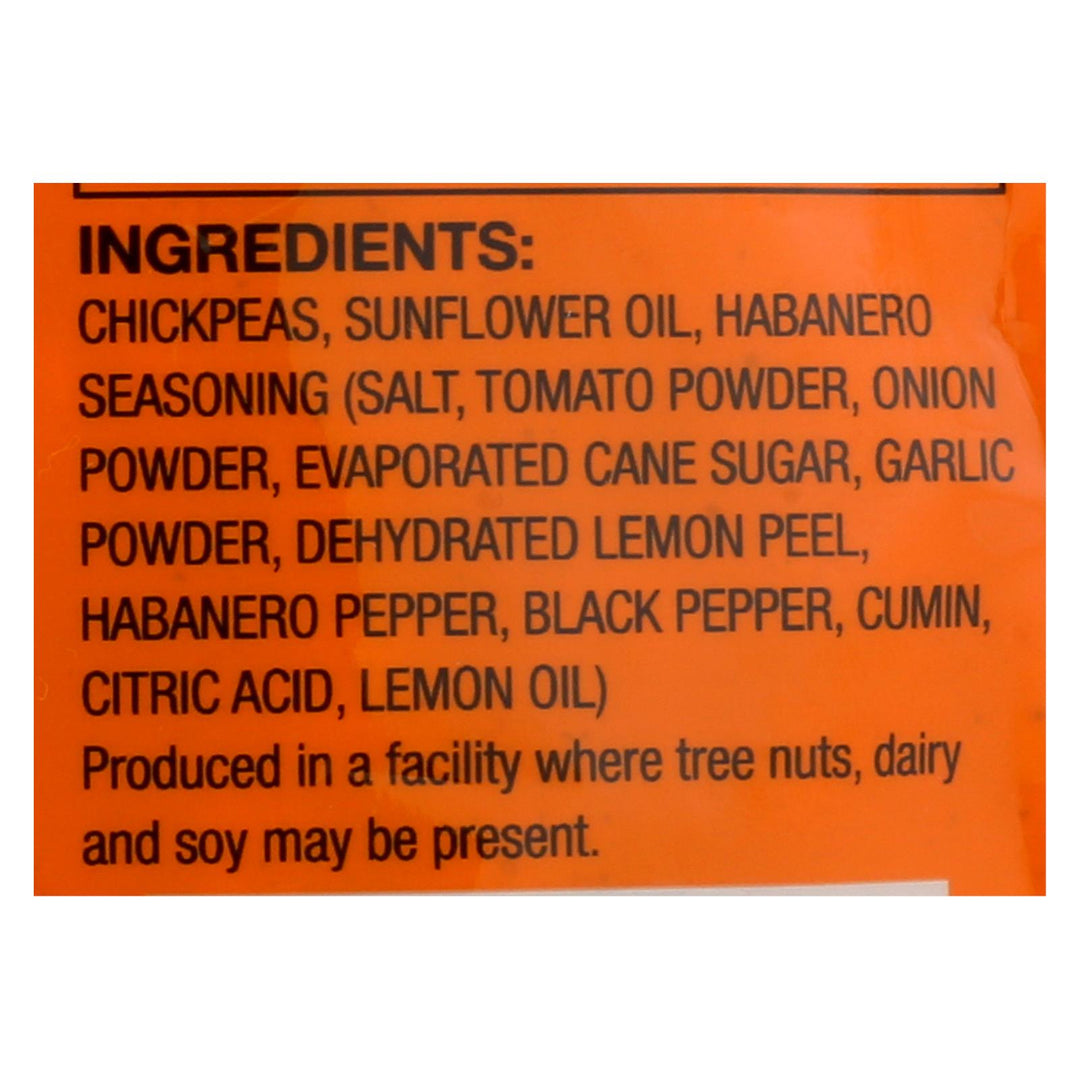 Biena Chickpea Snacks - Habanero - Case Of 8 - 5 Oz. - Maras Green