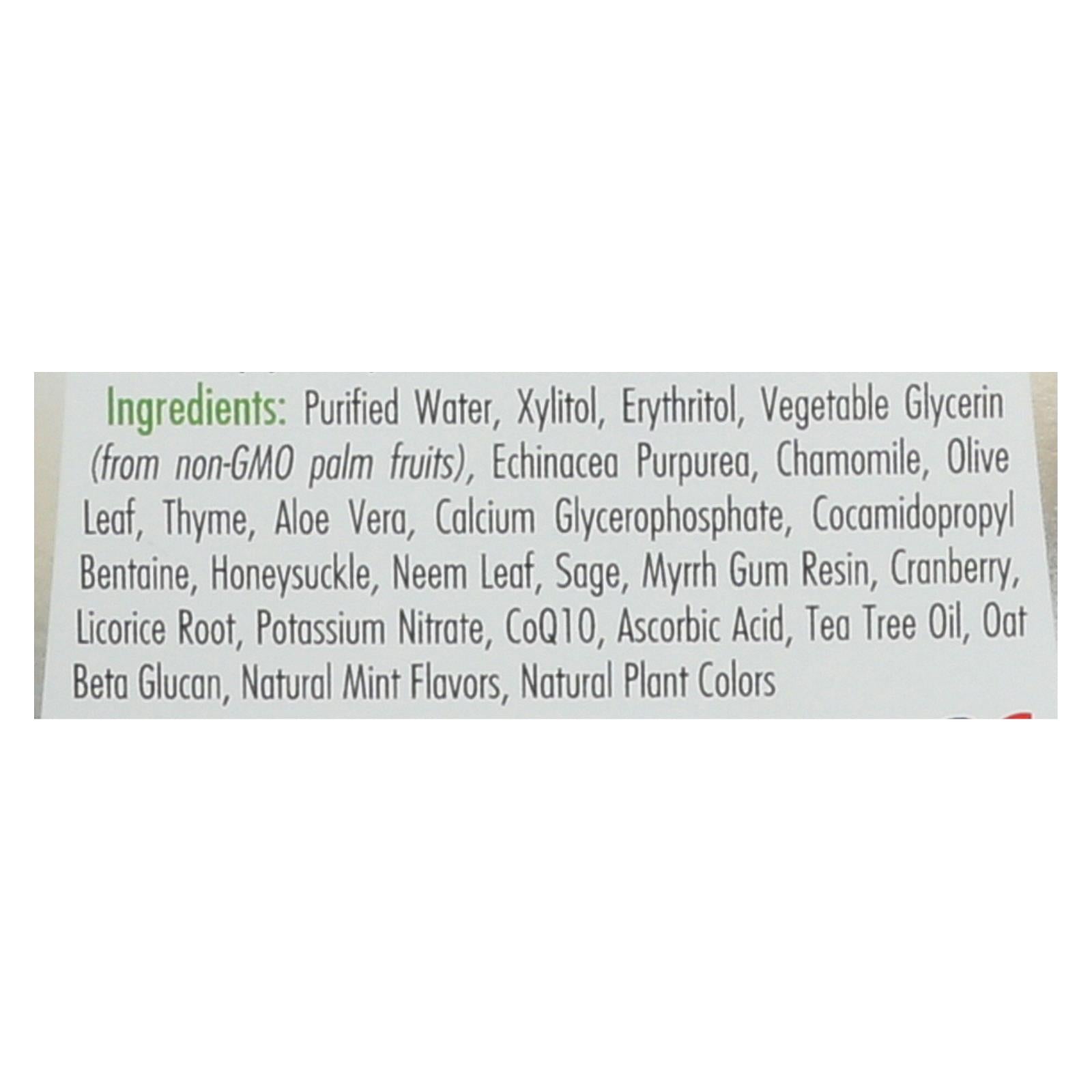 Spry Mouth Wash - Herbal Mint - Af - 16 Fl Oz - Maras Green