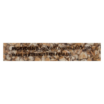 One Degree Organic Foods Organic Quick Oats - Sprouted - Case Of 4 - 24 Oz - Maras Green
