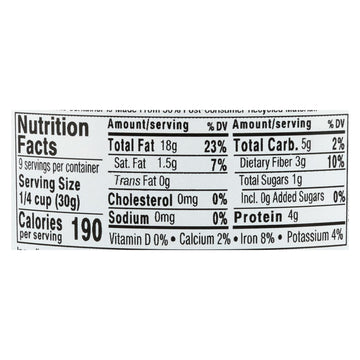 Aurora Natural Products - Organic Raw Hazelnuts - Case Of 12 - 9 Oz. - Maras Green