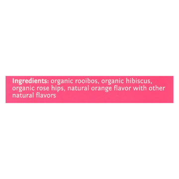 Steep By Bigelow Organic Rooibos Hibiscus Tea - Case Of 6 - 20 Bags - Maras Green
