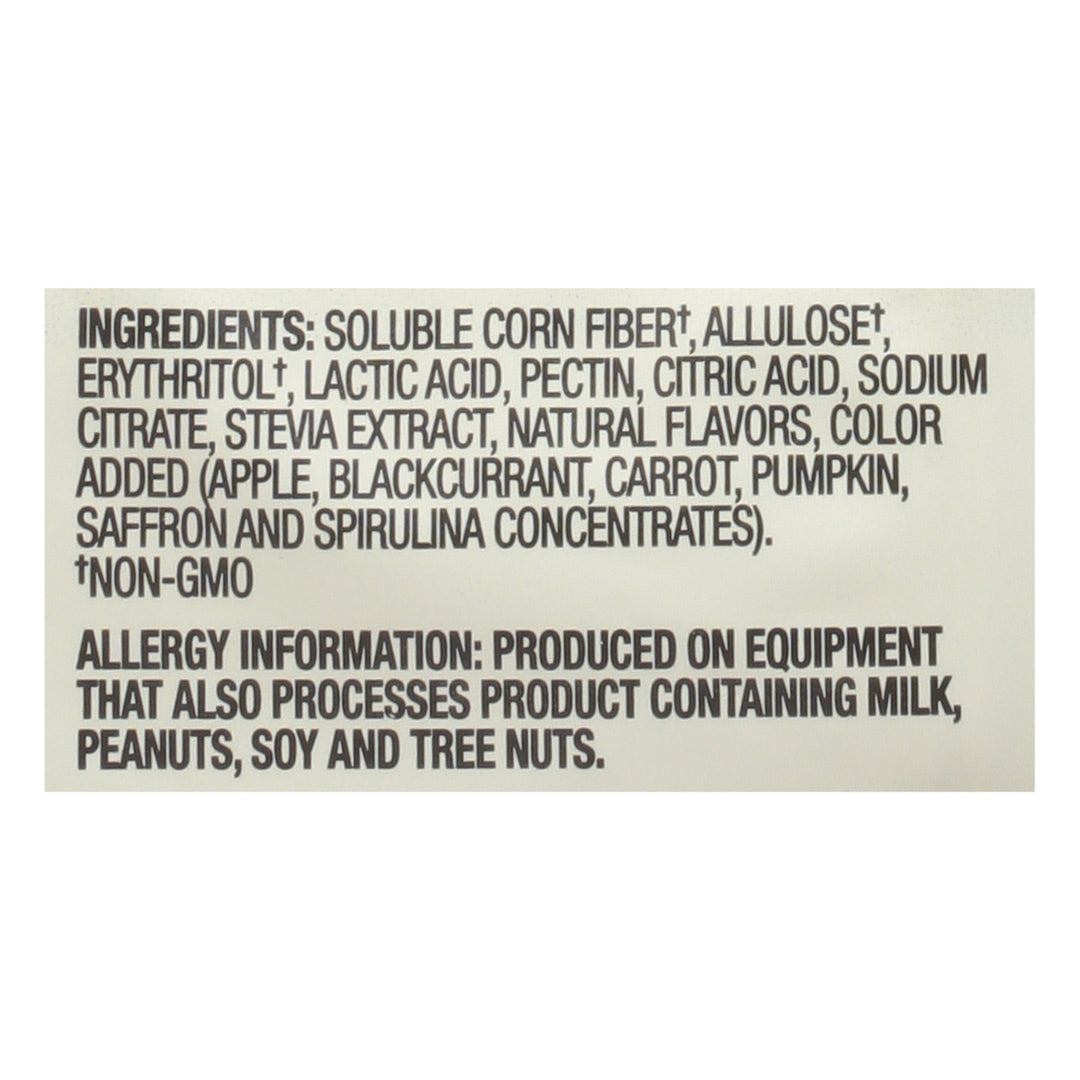 Lilys - Gummy Worms Sour Fruit - Case Of 12 - 1.8 Oz - Maras Green