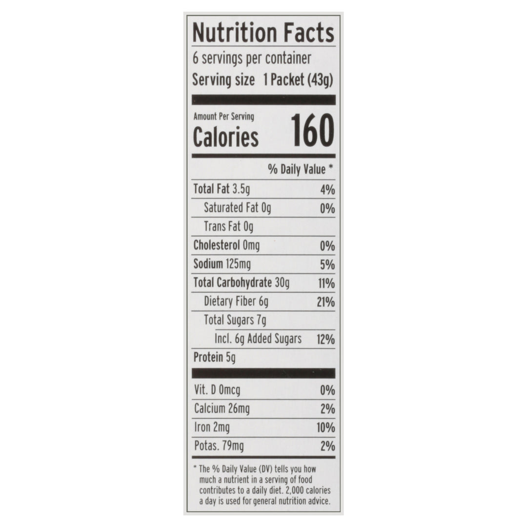 Purely Elizabeth - Sugar Free Oatmeal Classic Cinnamon - Case Of 6 - 9.12 Oz - Maras Green