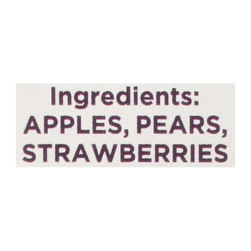 Chum Fruit Bites - Fruit Bites Strawberry 4pk - Case Of 6 - 2.8 Oz - Maras Green