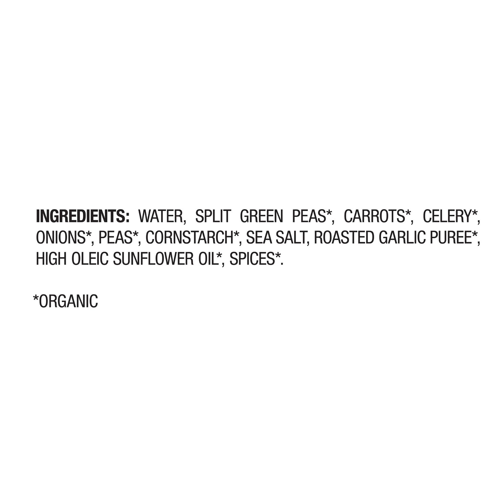 Pacific Foods - Soup Split Pea - Case Of 12 - 16.5 Oz - Maras Green