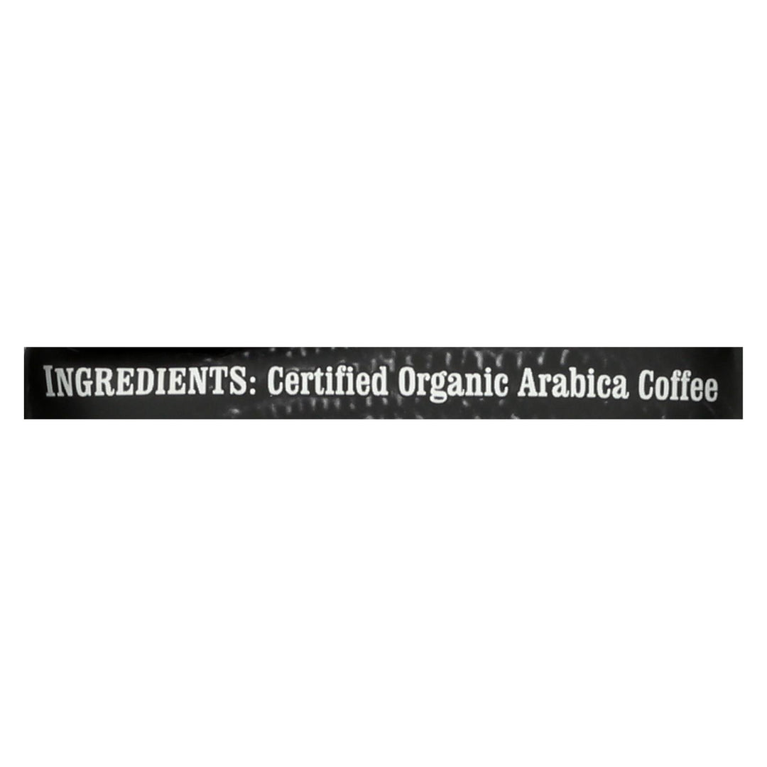 Groundwork - Coffee Organic Btch Brw Dk Roasted - Case Of 6 - 12 Oz - Maras Green