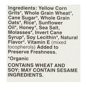 Cascadian Farm Cereal - Organic Corn Flakes Wheat Flakes Whole Grain Oats And Honey - Case Of 10 - 13.5 Oz. - Maras Green