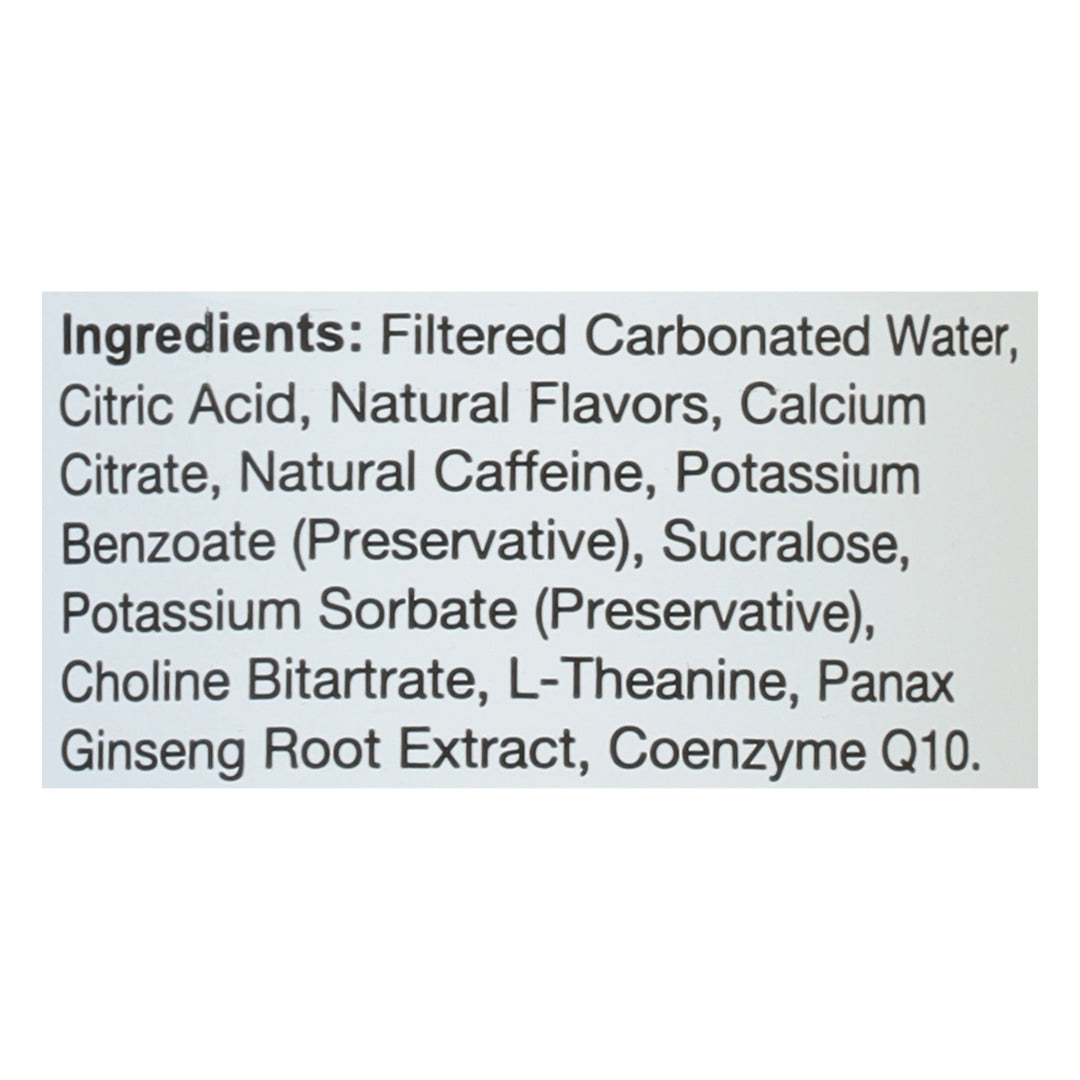 Uptime Energy - Energy Drink Raspberry Lemnad Sugar Free - Case Of 12 - 12 Fz - Maras Green