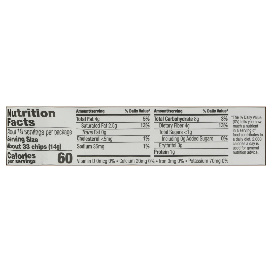 Lilys - Bkng Chip Salted Caramel - Case Of 12 - 9 Oz - Maras Green