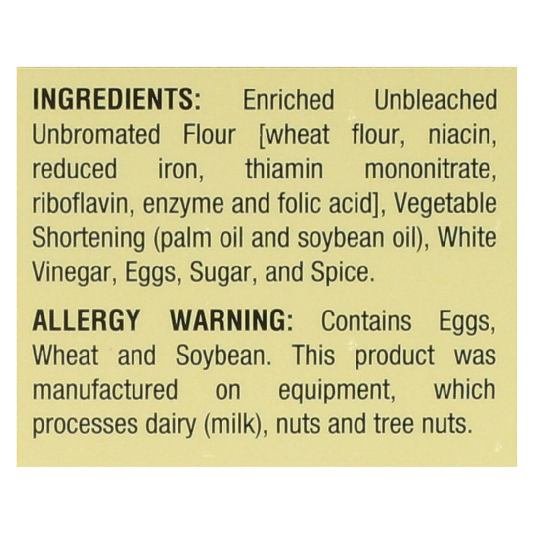 Alessi Cannoli Shells - Large - Case Of 12 - 4 Oz. - Maras Green