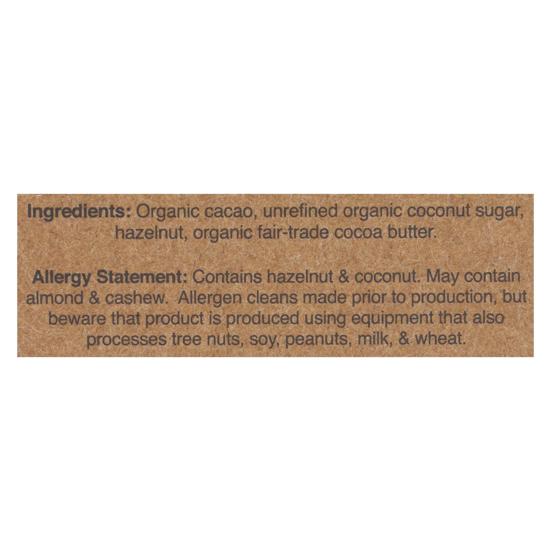 Hu - Dark Chocolate Bar Hazelnut Butter - Case Of 12 - 2.1 Oz - Maras Green