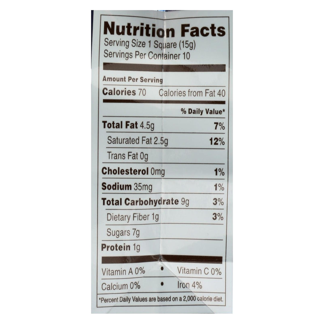 Ghirardelli Dark Chocolate Sea Salt Caramel Squares - Case Of 6 - 5.32 Oz - Maras Green