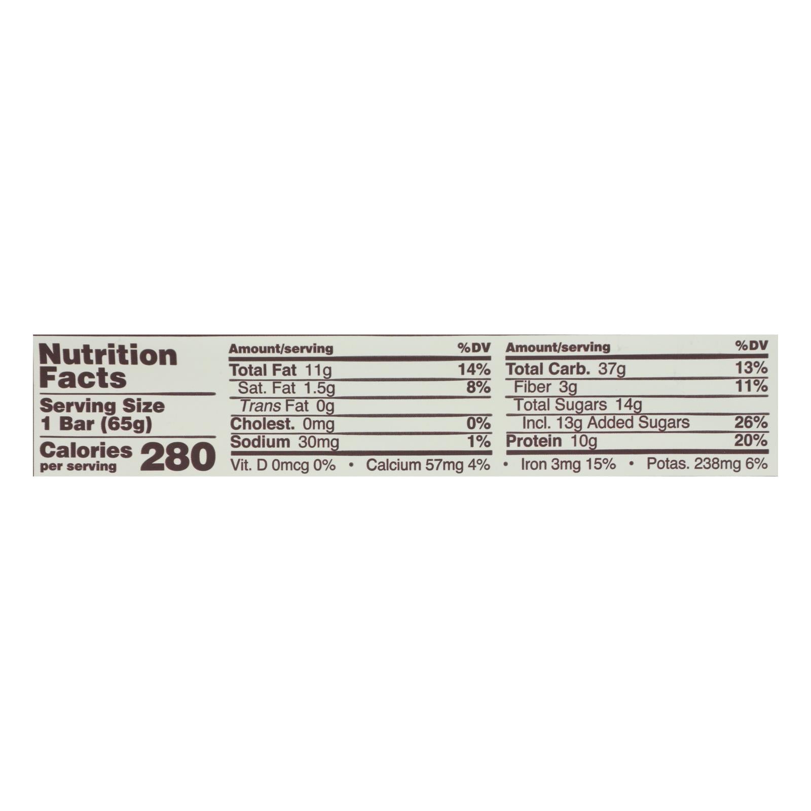 Gomacro Bar - Organic - Dark Chocolate - Almonds - Case Of 12 - 2.3 Oz - Maras Green