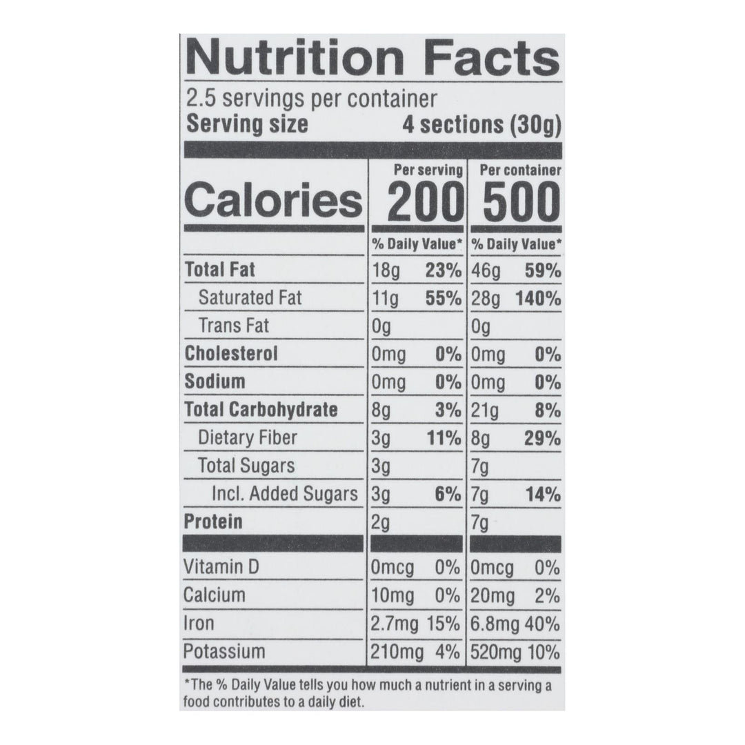 Alter Eco Americas Organic Chocolate Bar - Dark Super Blackout - Case Of 12 - 2.65 Oz - Maras Green