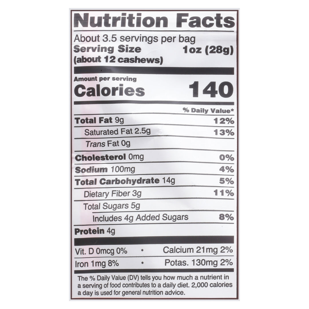 Skinnydipped - Dip Cashew Salted Caraml - Case Of 10 - 3.5 Oz - Maras Green