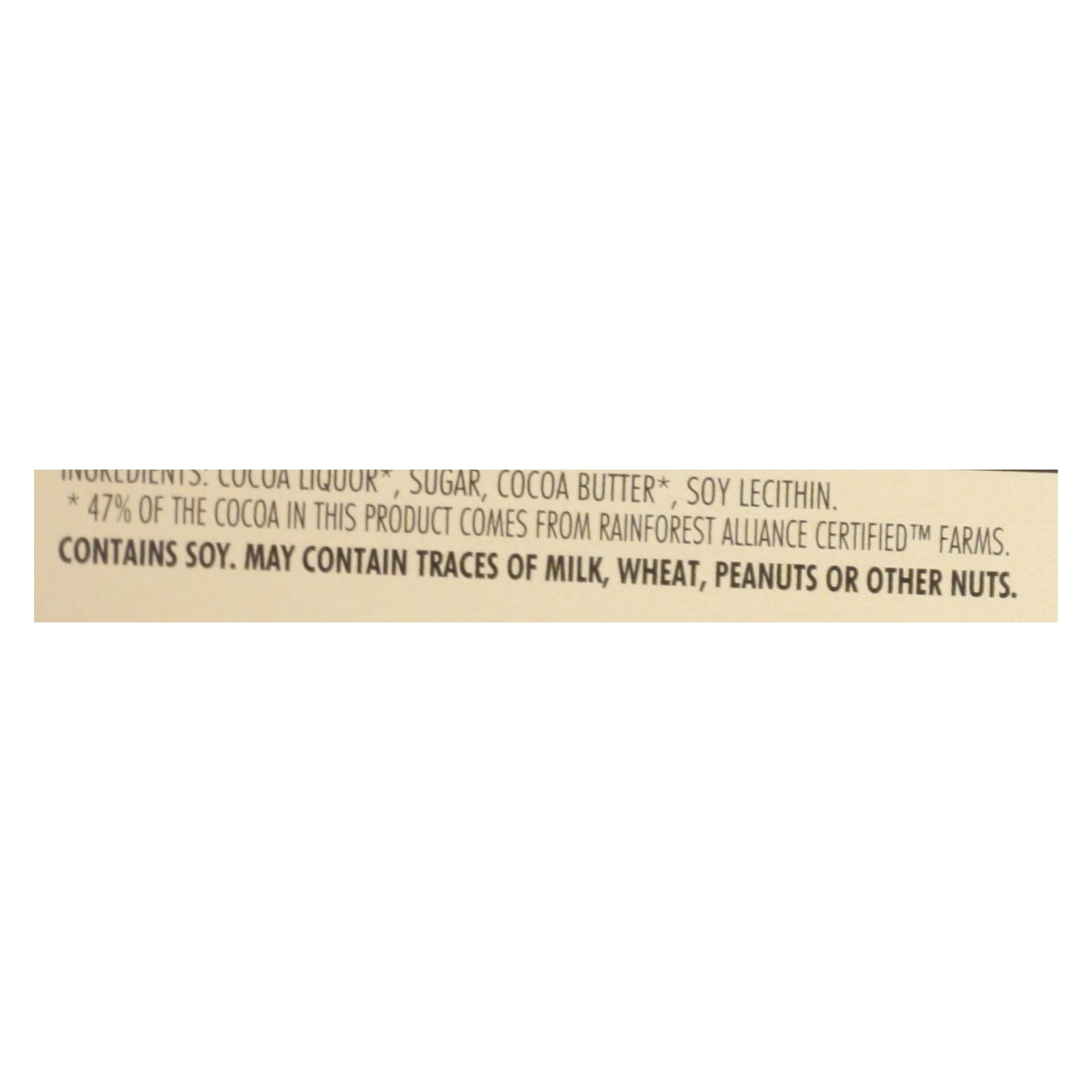 Chocolove Xoxox - Premium Chocolate Bar - Dark Chocolate - Extra Strong - 3.2 Oz Bars - Case Of 12 - Maras Green
