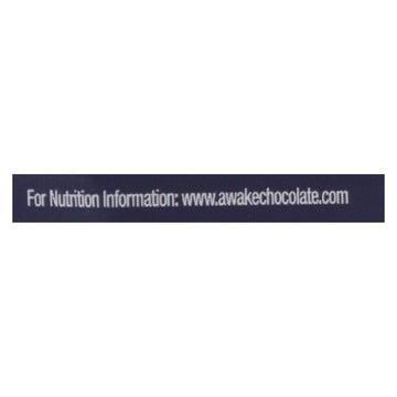 Awake Chocolate - Bites Dark Chocolate - Case Of 50 - 0.47 Ounces - Maras Green