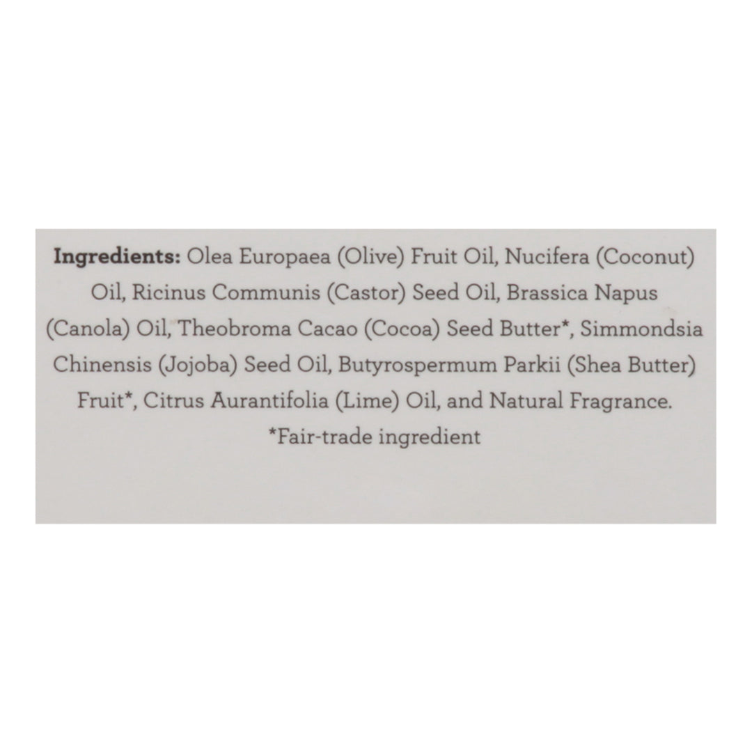 Spinster Sisters Company - Shampoo Bar Coconut Lime - 1 Each - 3 Ounces - Maras Green