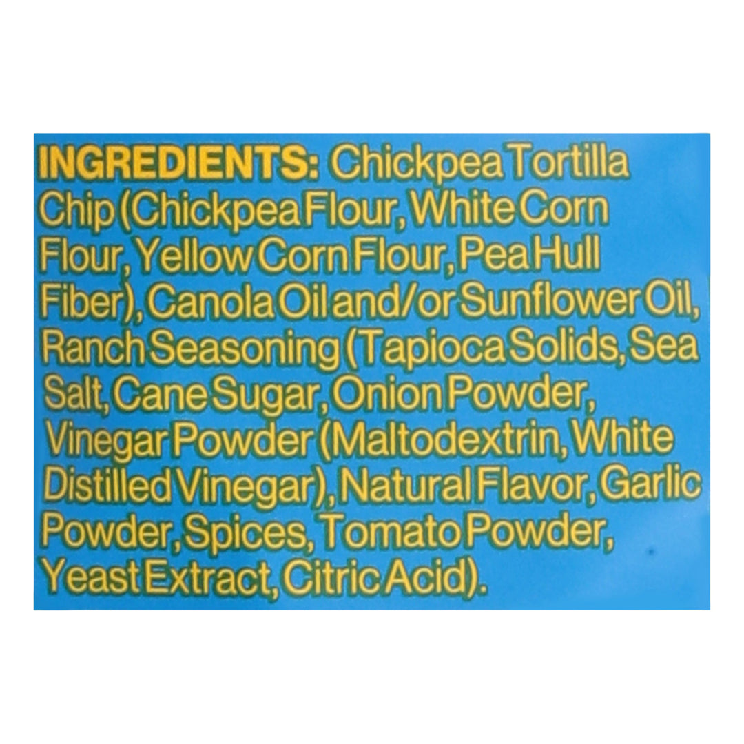 Hippeas - Tortilla Chip Chickpea Vegan Ranch - Case Of 12 - 5 Ounce - Maras Green