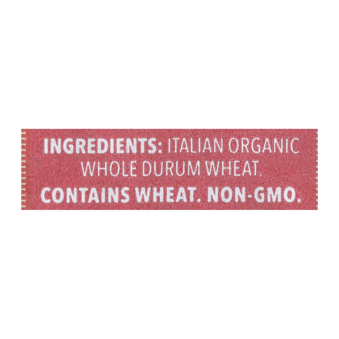 Delallo - Pasta Organic Fusilli Whole Wheat Number 27 - Case Of 8 - 16 Ounces - Maras Green