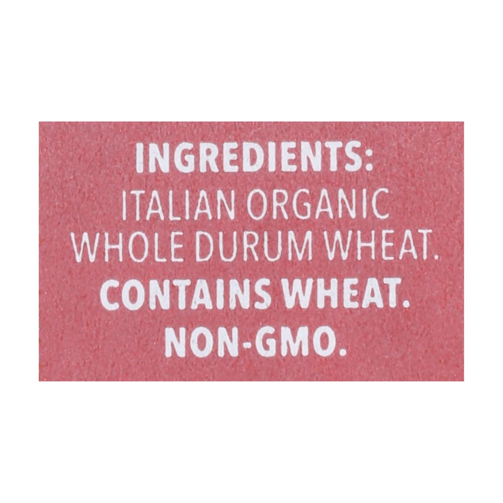Delallo - Pasta Organic Orzo Whole Wheat Number 65 - Case Of 12 - 16 Ounces - Maras Green