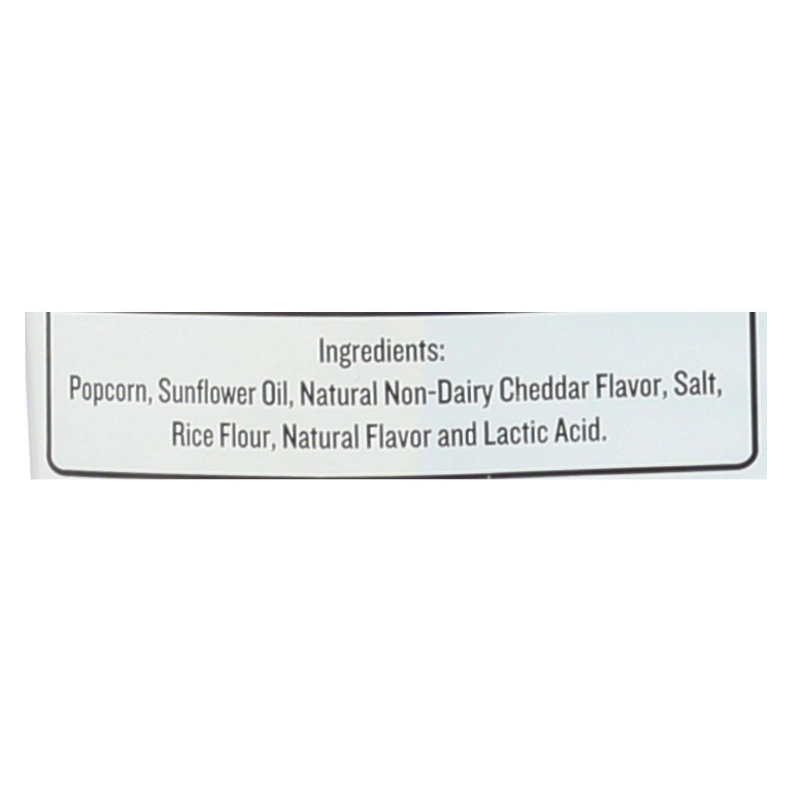 Skinnypop Popcorn Skinny Pop - White Cheddar - Case Of 10 - 0.65 Oz. - Maras Green